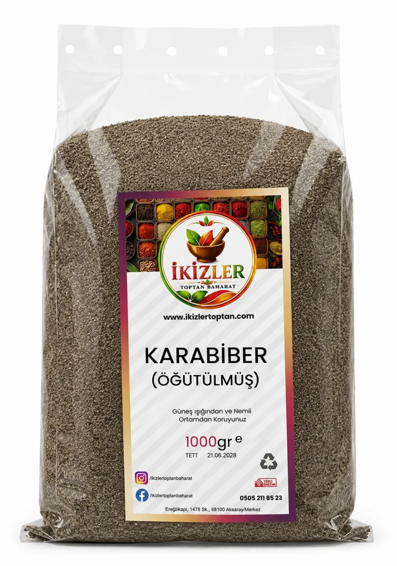 KARABİBER (ÖĞÜTÜLMÜŞ)