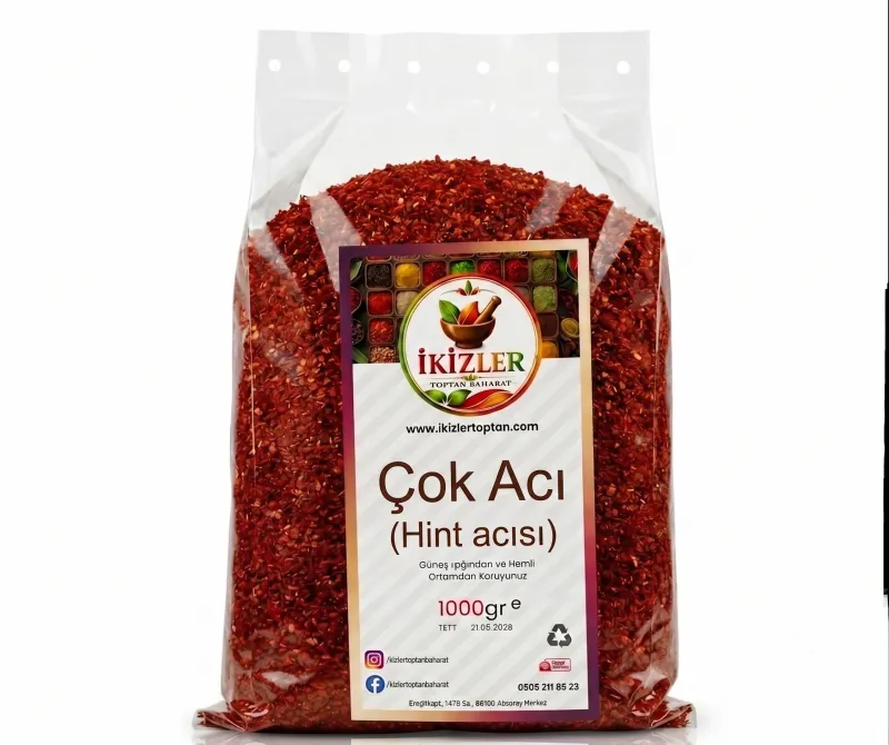 ÇOK ACI  (HİNT ACISI-ÖZEL ACI) PUL BİBER